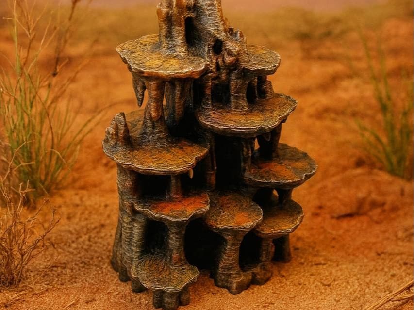 Rock Tower / Thermitiera - High Hideout and Climbing Wall 3D on Terra Market